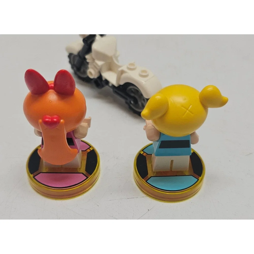 LEGO Dimensions Powerpuff Girls 71346 Blossom Bubbles Minifigures Vehicle Set